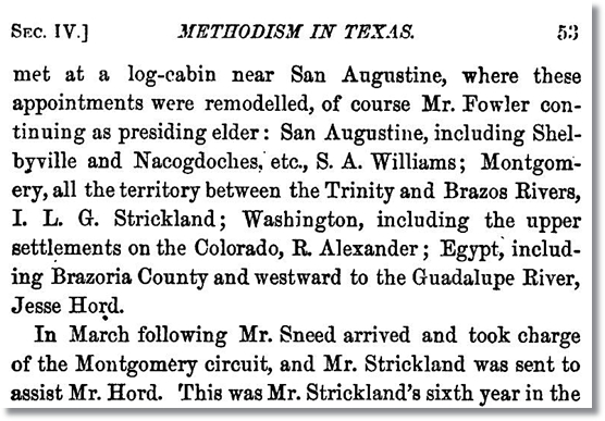 Appointment of Strickland and Replacement by Sneed.